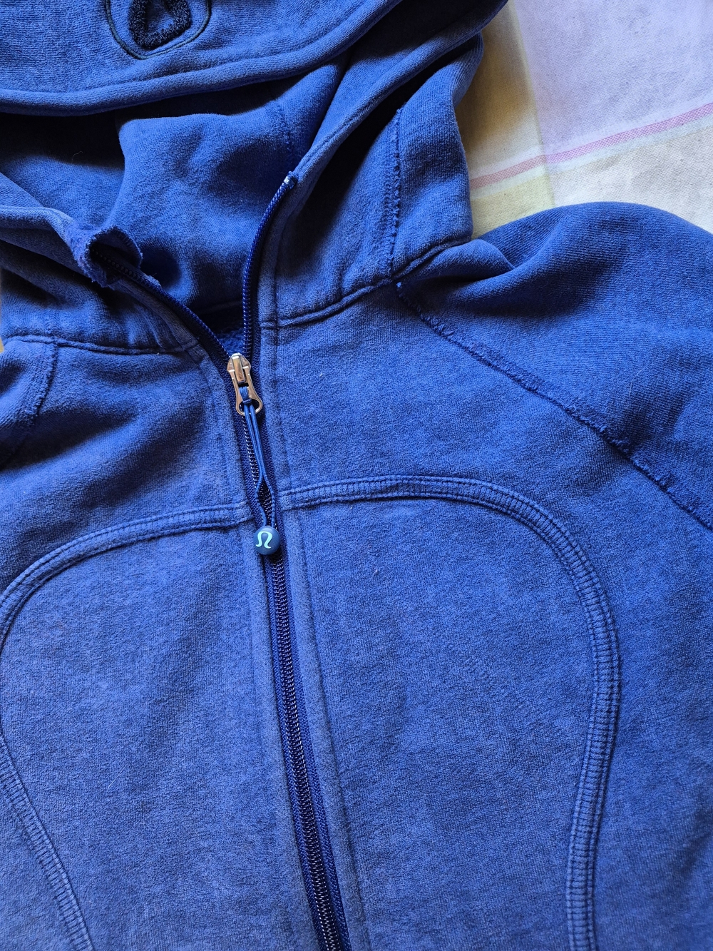 lululemon athletica Blue Full‑Zip Hooded Jacket - Picture 3 of 8